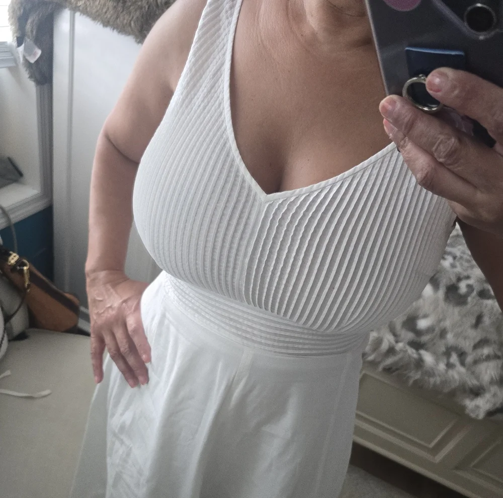 J. Crew White Dress
